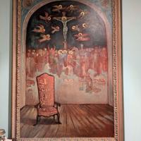 Lucio Bernardi - Dopo l'alluvione (olio su tela)