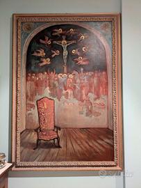 Lucio Bernardi - Dopo l'alluvione (olio su tela)