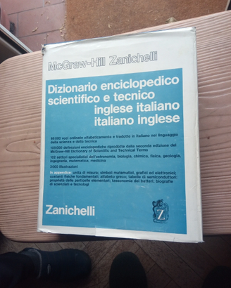 Dizionario enciclopedico scient. /tecn. Zanichelli