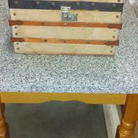 Piccolo bauletto antico anni 40