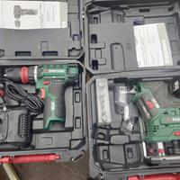 Fresa e Trapano a impulsi Parkside 12 v. 2 Ah