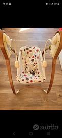 dondolo altalena Fisher price in legno