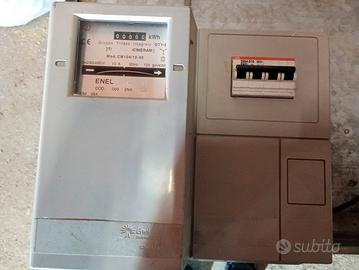 Contatore enel trifase