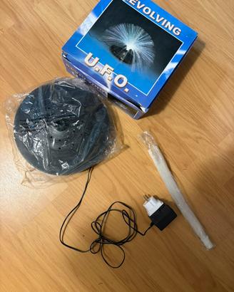 Lampada Vintage Fibra Ottica "U.F.O." Revolving