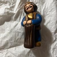 Presepe thun classico uomo con ceppo legno