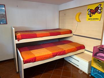 letto a castello a scomparsa