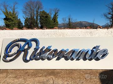 Insegna luminosa ristorante
