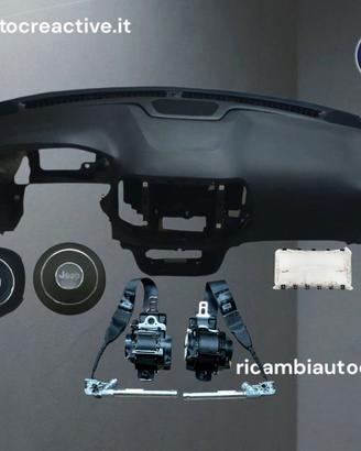 Jeep Compass 3° Cruscotto airbag completo kit airb
