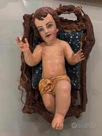 Statua in gesso Gesù bambino