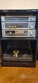 Impianto Stereo Hi-Fi Pioneer anni '80 Completo 