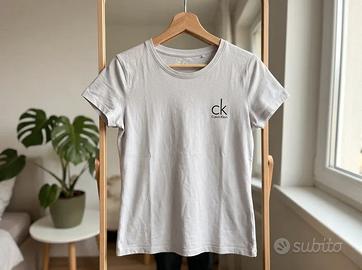T-shirt Calvin Klein Jeans Grigia - Taglia XL