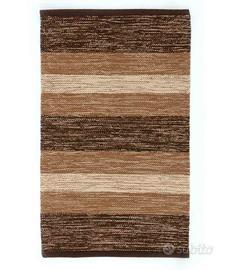 Tappeto 100% cotone Bagno Cucina Beige 50x80 cm