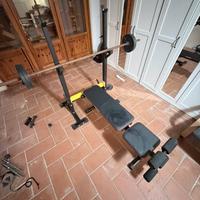 Rack supporto bilanciere e panca