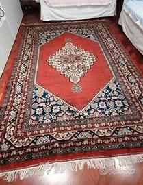 Grande tappeto Persiano Shiraz/qQashqai autentico