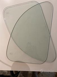 Coppia vetri posteriri fiat 500 epoca