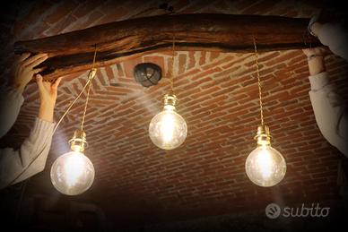 Lampadario fatto a mano