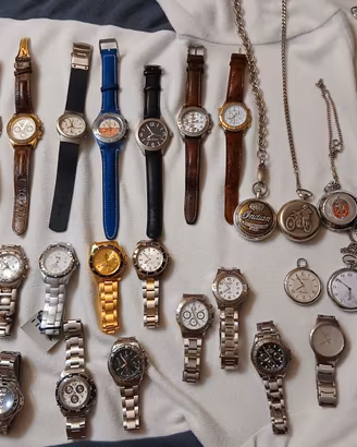 Collezione di orologi anni 80/90