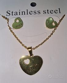 set collana e orecchini 