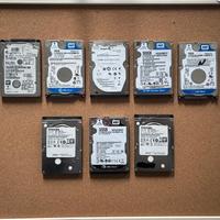 Lotto 10 Hard Disk 2.5 Sata Testati e Funzionanti
