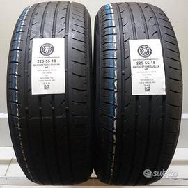 2 gomme 225 55 18 bridgestone a11510