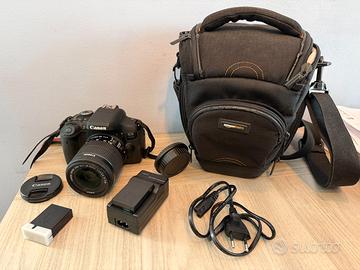 Canon EOS 750D + Obiettivo 18-55mm – Condizioni Im