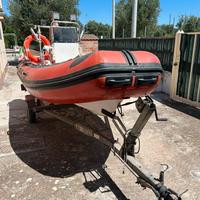 Gommone+motore+carrello+dotazioni