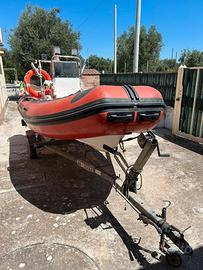 Gommone+motore+carrello+dotazioni