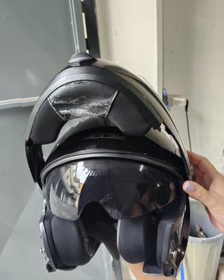 Casco modulare LS2 nero (S)