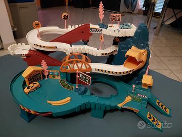 pista macchinine dinosauro 