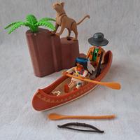 Playmobil 3875 esploratori con canoa