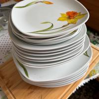 Set 19 piatti 6 tazzine