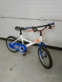 Bicicletta b-twin 16 pollici 