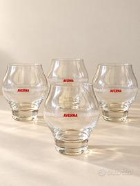 Set 4 bicchieri pubblicitari Averna da collezione