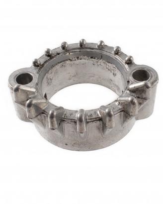 Ghiera scarico a 2 fori per moto epoca da 46 mm