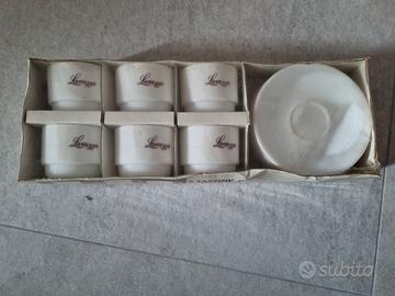 set 6 tazzine caffè Lavazza arcopal vintage