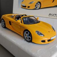 Autoart Porsche Carrera Gt Gialla 1:18 Rarità