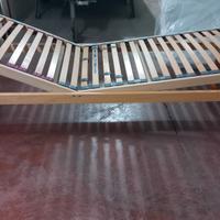 Letto ortopedico a doghe +materasso Hevea