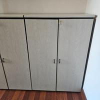 3 armadi da ufficio, classificatori portadocumenti