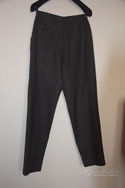 Pantaloni in pura lana 1oo% donna