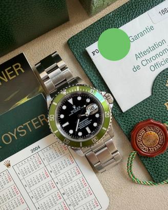 Rolex Submariner 16610LV Fat Four 2003 Full set