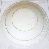 Plafoniera satinata 30cm lampadario illuminazione