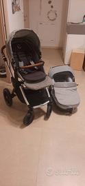 Duo Janè Kawai passeggino con navicella