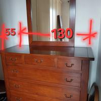 credenza con cassetti arte povera