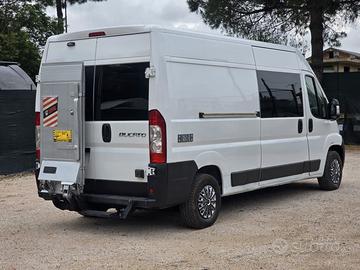 Fiat ducato euro 5 con sponda e scivolo idraulico