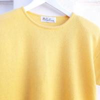 Maglia , lana 90% ,giallo canarino oversize. nuova