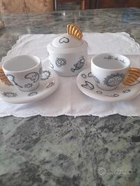 2 tazze caffè  con zuccheriera  THUN