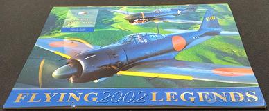 Calendario aerei vintage FLYING LEGEND 2002