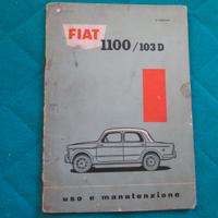 Uso e Manutenzione Fiat 1100-103/D/H