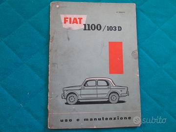 Uso e Manutenzione Fiat 1100-103/D/H