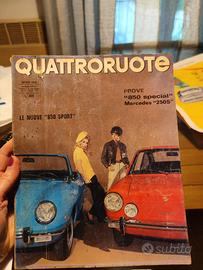 Rivista Quattroruote 1968 Marzo